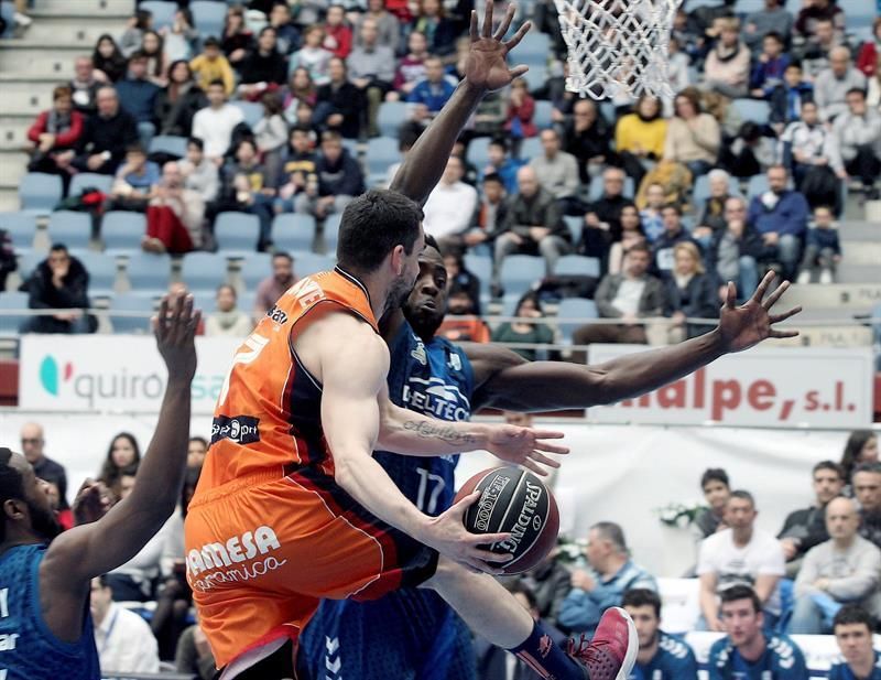 77-95. El Valencia Basket, con 22 triples, no encuentra rival en San Sebastián
