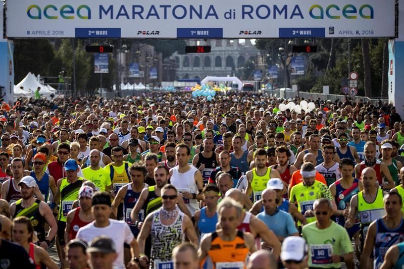 La etíope Tusa y el keniano Kipchoge Birech ganan el maratón de Roma