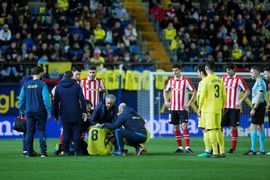 Fornals sigue en el hospital y Jaume Costa ha acudido a la ciudad deportiva