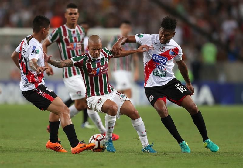 3-0. El Fluminense golea al Nacional Potosí y saca la ventaja que quería