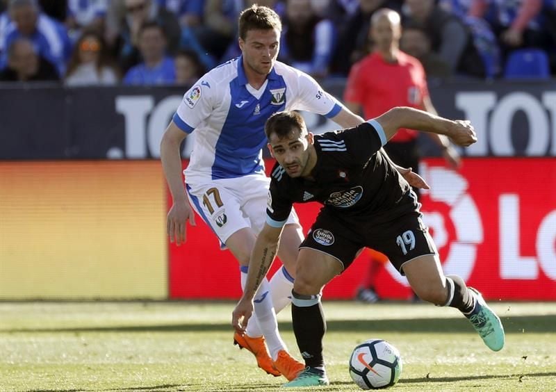 1-0. Un competitivo Leganés agrava la crisis a domicilio del Celta