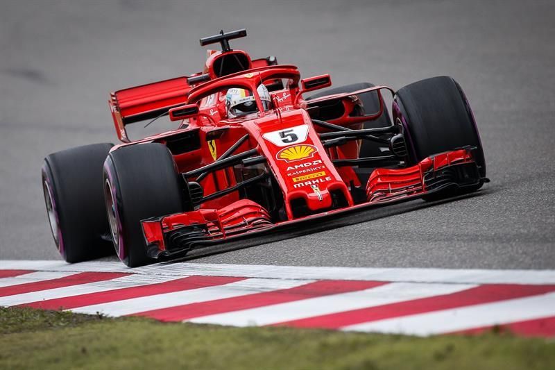 Ferrari marca territorio en China y Vettel saldrá desde la 'pole'