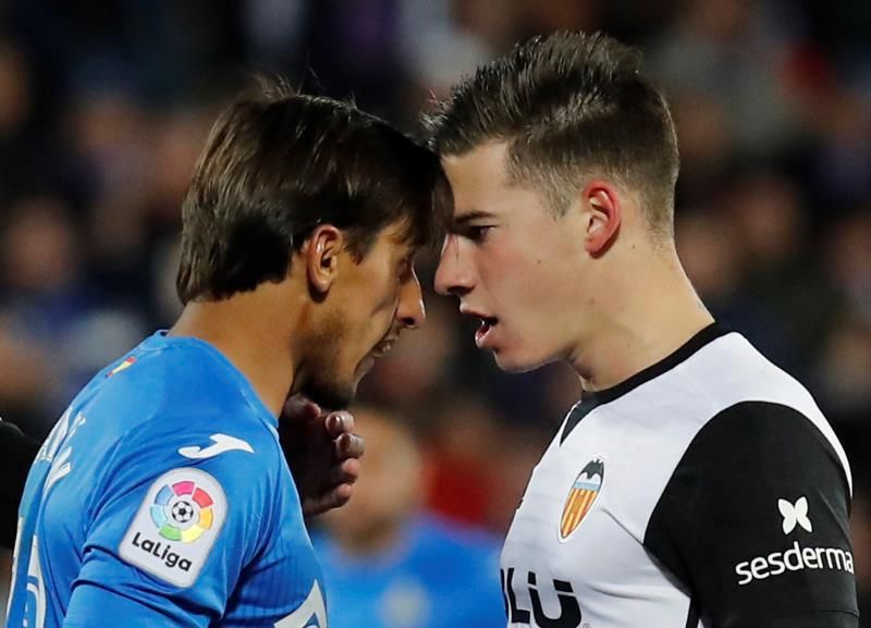 Un empate a dos resolvió el último Valencia-Getafe