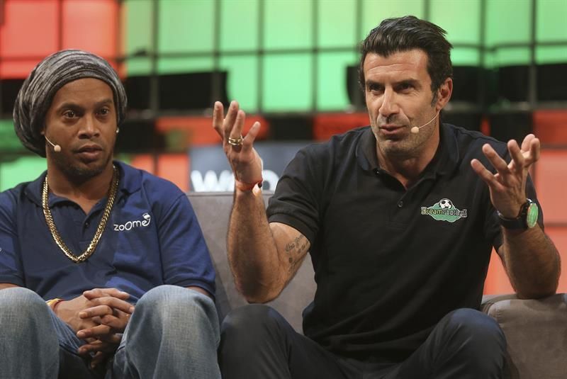 Figo y Ronaldinho, capitanes en el Partido por la Solidaridad