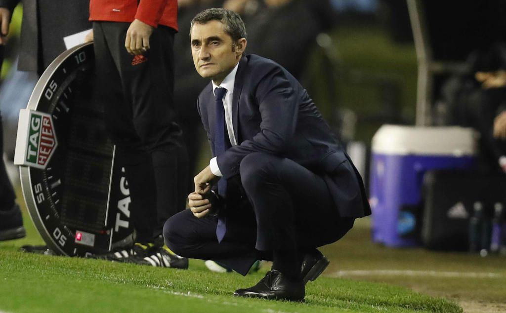 El once que planea Valverde para la final ante el Sevilla