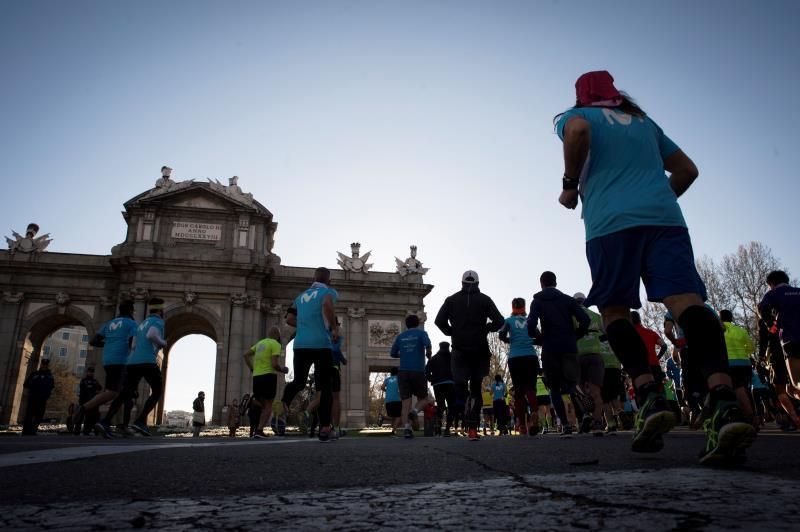 Más de 35.000 atletas inundarán Madrid en la fiesta del maratón