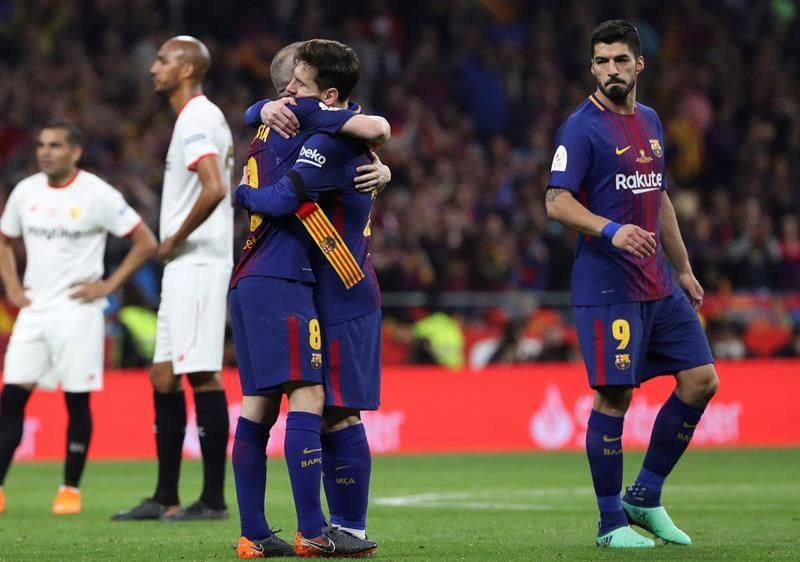 El Barcelona liga un póker de Copas seguidas por primera vez en su historia