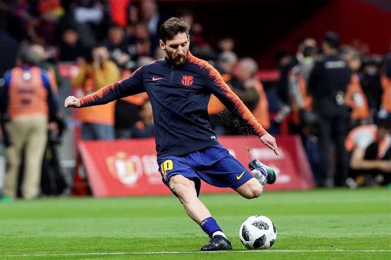 Messi lidera el equipo de gala con el que el Barcelona jugará la final