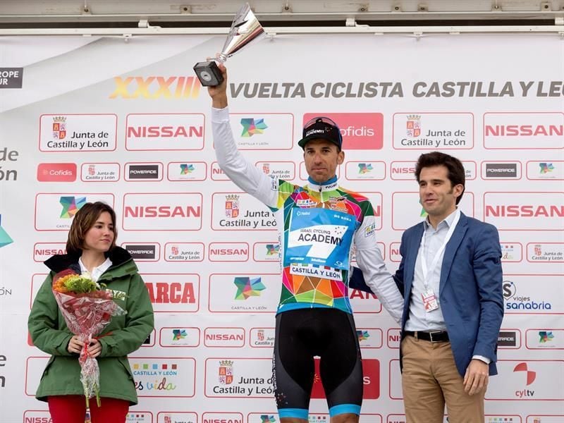 Rubén Plaza gana en Castilla y León con la inercia de su preparación del Giro