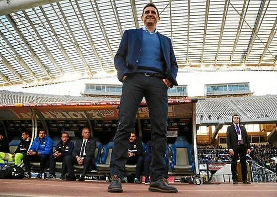 Jiménez: "Hay mucha diferencia entre el Jiménez que se fue del Sevilla y el de ahora"