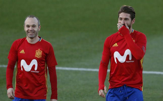 Ramos pide el Balón de Oro para Iniesta: "Si se llamara Andresinho tendría dos"