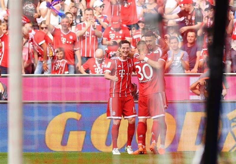 El Bayern golea con suplentes; el Hamburgo se aferra a la permanencia