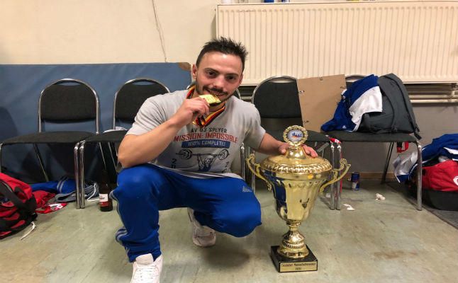 El sevillano Josué Brachi, campeón de la Bundesliga de halterofilia