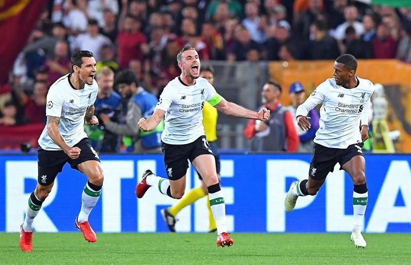 4-2. El Liverpool alcanza la final de Kiev pese a asustarse en Roma