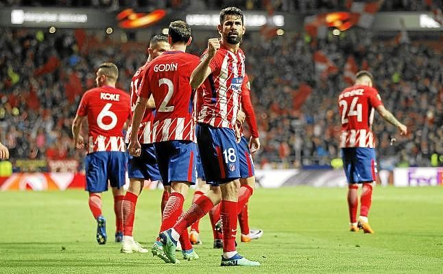1-0. Diego Costa impulsa al Atlético a una nueva final