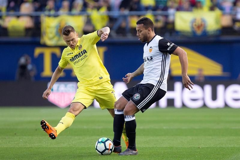 1-0. El Villarreal se mete en la Liga Europa ante un Valencia de 'Champions'