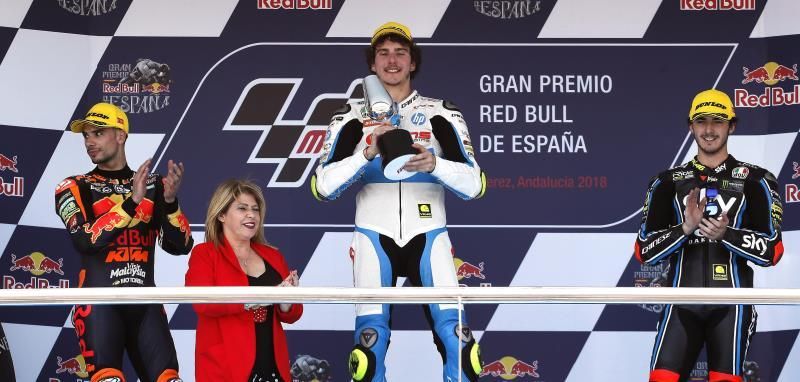 Baldasarri se impone con autoridad y Bagnaia sigue líder en Moto2