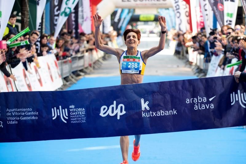 Kike Sebastián y Elena Ugena vencen en la XVI Maratón Martín Fiz