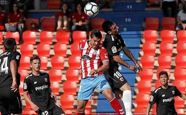 CD Lugo-Sevilla Atlético (1-0): El Lugo se salva a costa del filial