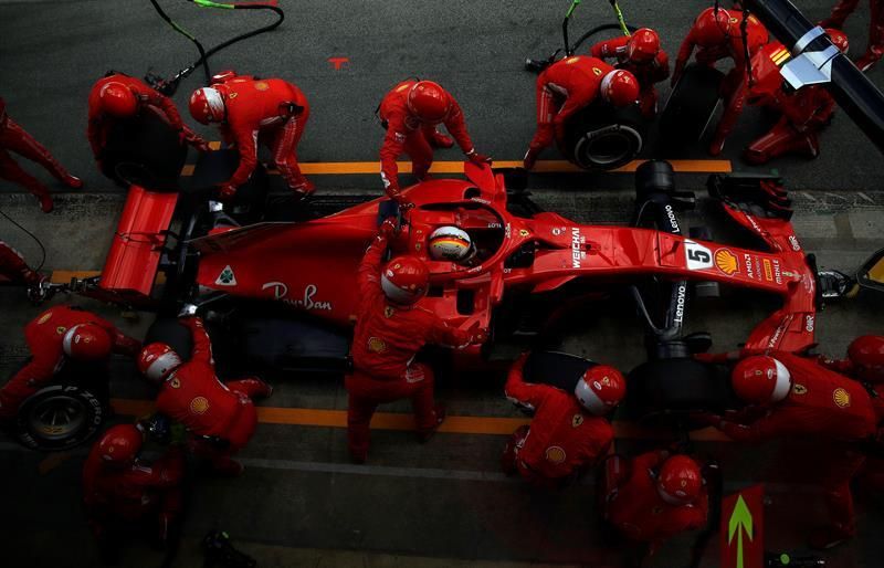 Vettel: "Creo que hoy ganó el coche y el piloto más rápidos"