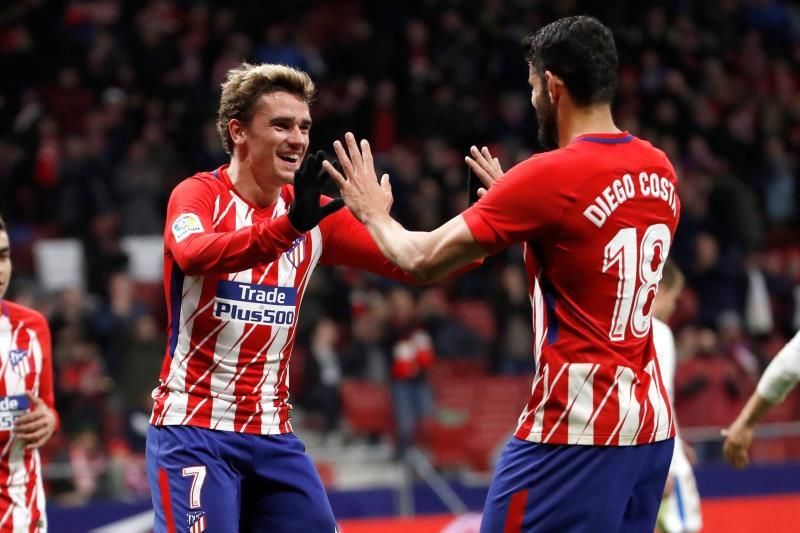 Griezmann-Diego Costa, 19 goles en 18 partidos