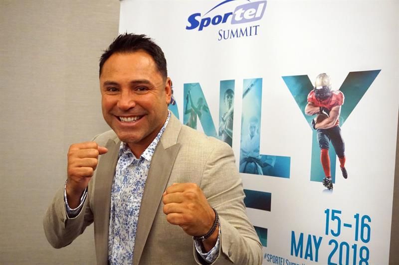 Oscar de la Hoya: "El boxeo es mi vida, pero el fútbol es mi pasión"