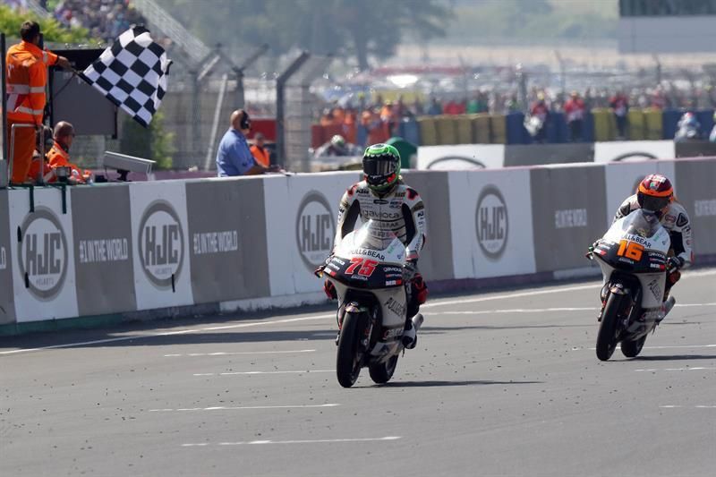 Arenas se "encuentra" con una victoria por sanción a Di Giannantonio en Moto3