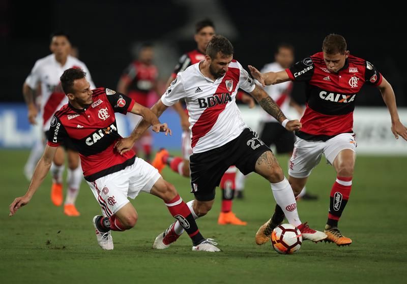Flamengo buscará el liderato del grupo en el partido contra River Plate