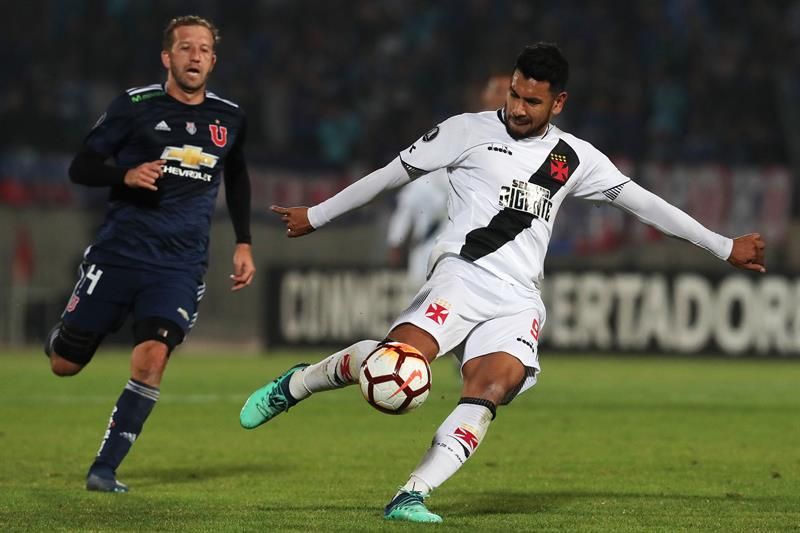 0-2. El Vasco da Gama vence a la Universidad de Chile y lo despide de la Libertadores