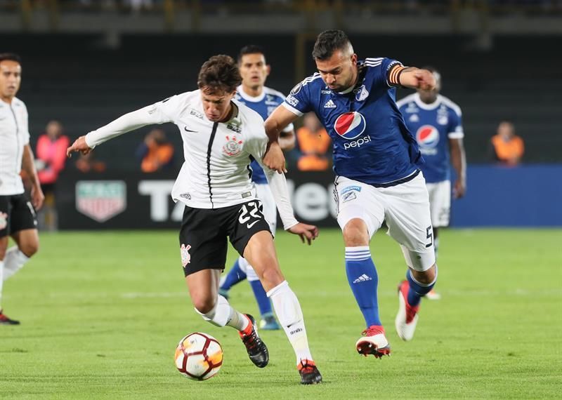 Millonarios juega su última carta con el Corinthians en Brasil