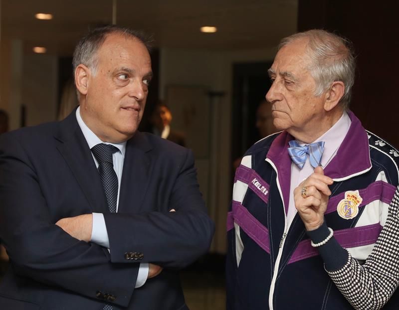 Tebas, sobre Cristiano: "Neymar se fue y no han bajado los ingresos"