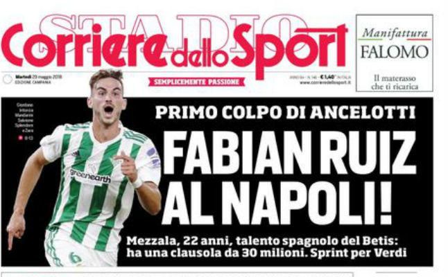 Corriere dello Sport: Fabián, al Nápoles