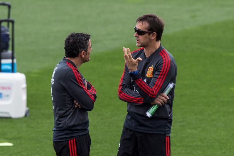 Lopetegui prosigue la preparación con los mismos 24 futbolistas