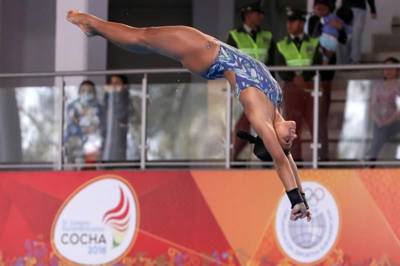 Brasil, Venezuela y Colombia suben al podio en el salto de plataforma a 10 metros de los Suramericanos