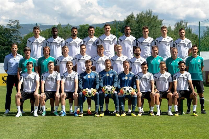 Alemania llega al Mundial como defensora del título y líder del ránking FIFA