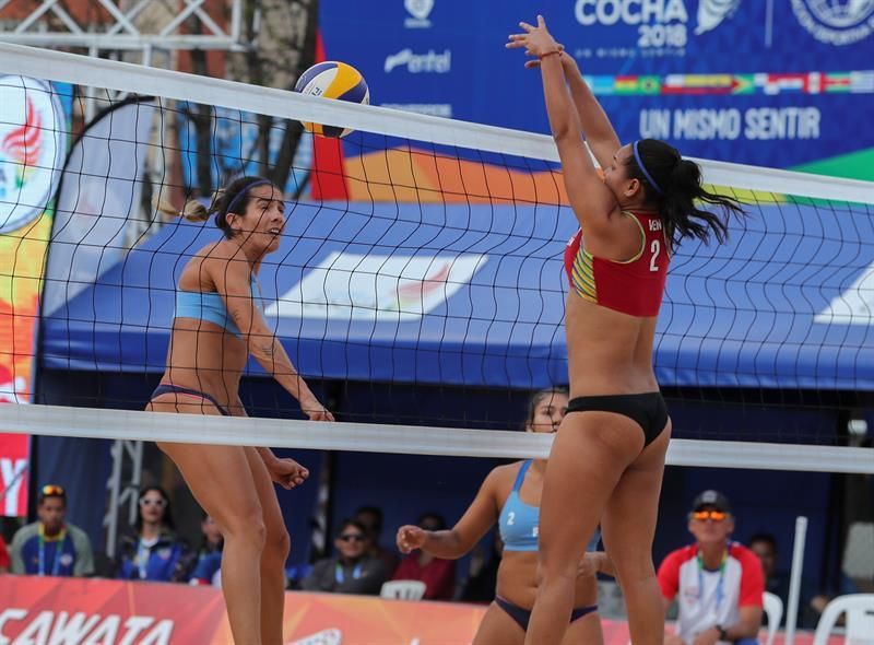 Paraguay y Venezuela se adjudican el oro suramericano en voleibol de playa
