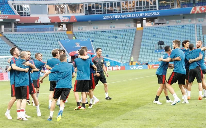 Así llegan al estreno los 23 elegidos de España