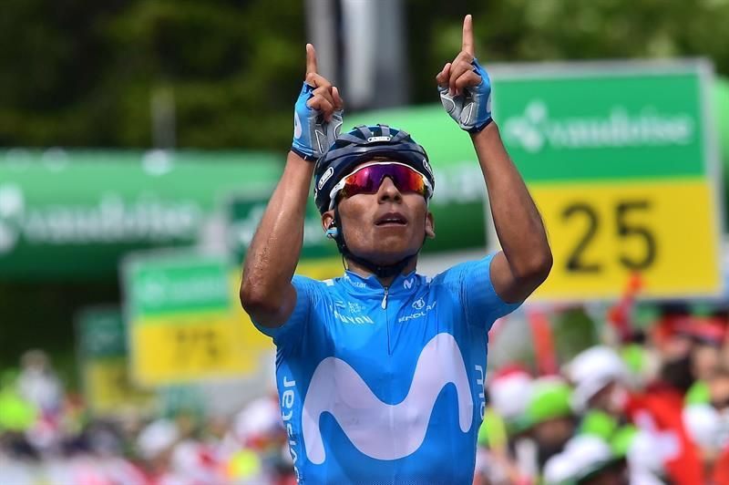 Nairo Quintana se hace con la séptima etapa, Richie Porte sigue líder