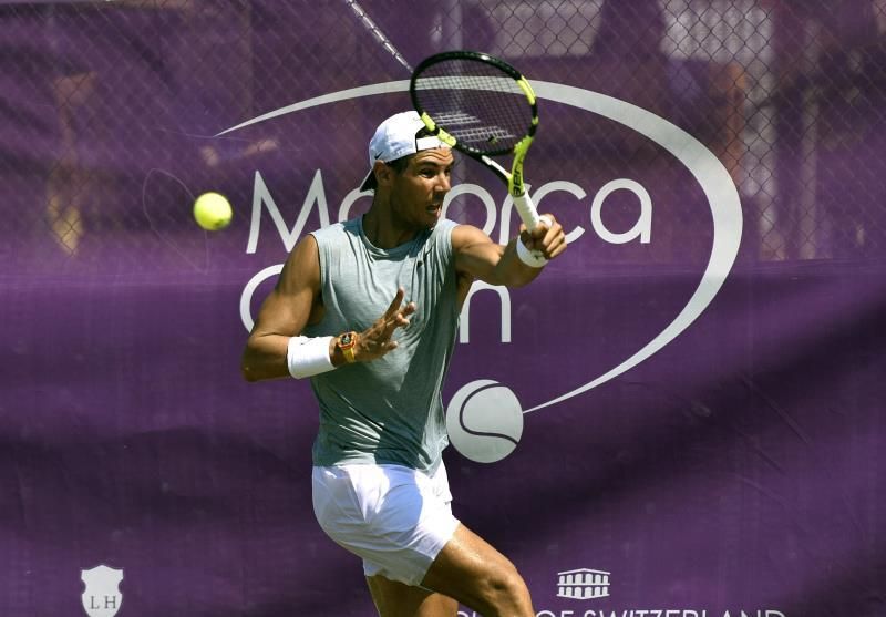 Nadal vuelve a preparar Wimbledon en la hierba del Mallorca Open