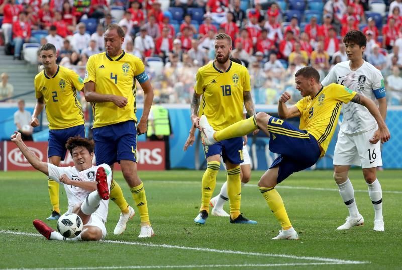 El VAR le evita un sofoco a Suecia contra Corea (1-0)