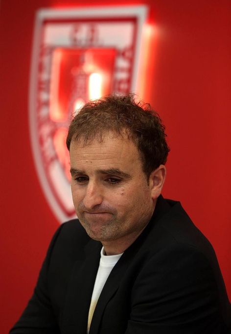 Arrasate anuncia que no continuará en el Numancia