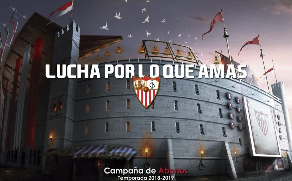 "Lucha por lo que amas", el lema de la nueva campaña del Sevilla