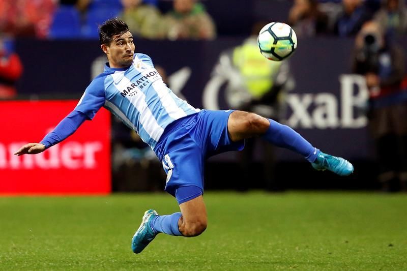 'Chory' Castro se despide del Málaga deseándole la vuelta a Primera