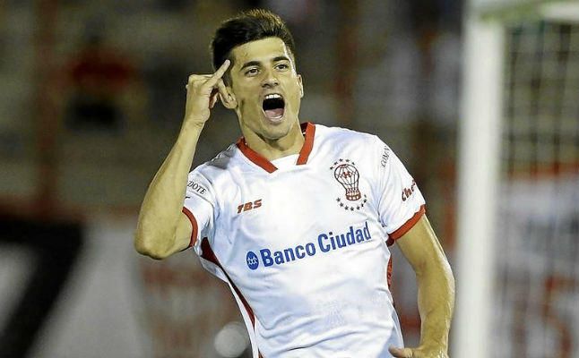 Nacho Pussetto, de Huracán, vinculado al Betis