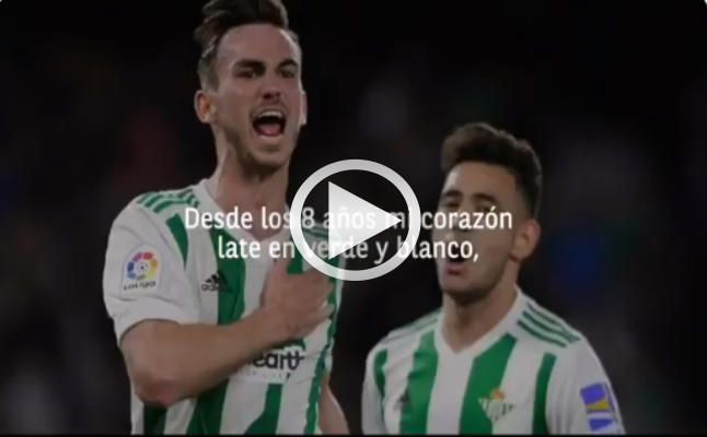 La emotiva despedida de Fabián del Betis