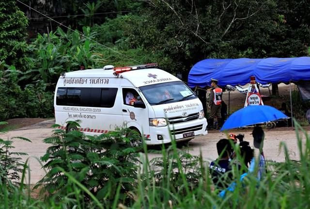Completado con éxito el rescate de los doce niños y su monitor atrapados en Tailandia