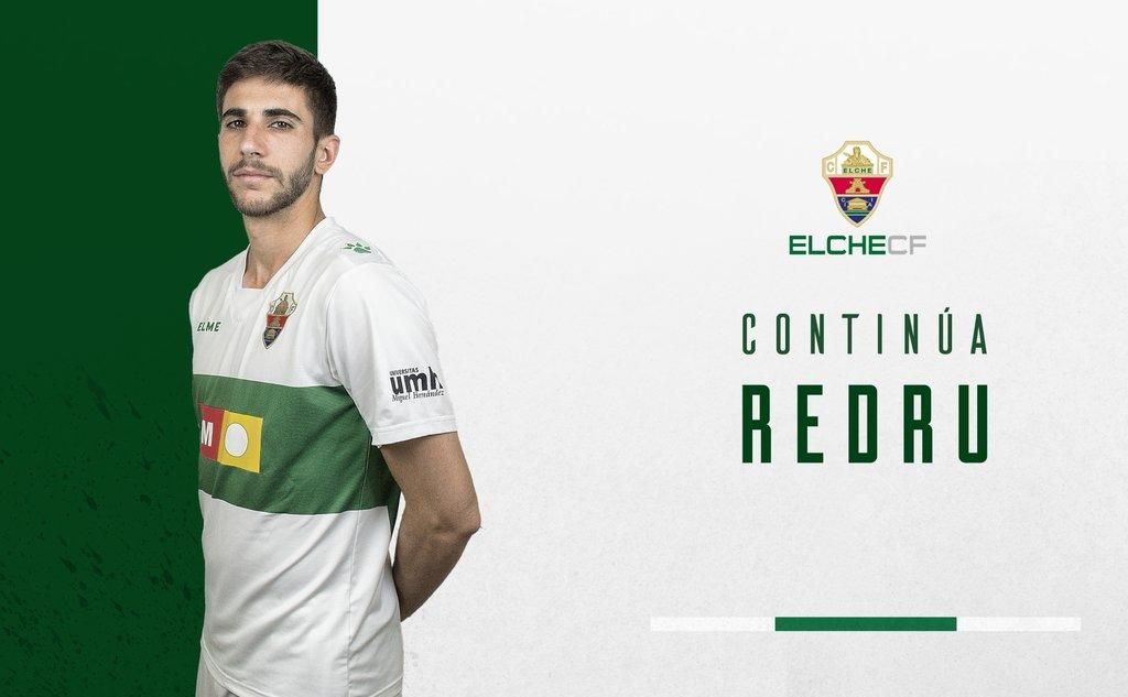 Redru seguirá un año más en el Elche