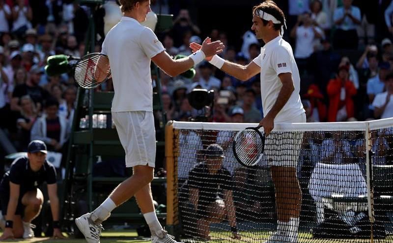 Federer, derrotado: "La meta es volver aquí el año que viene"