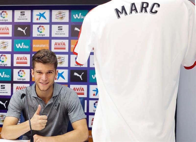 Marc Cardona promete "sacrificio y compromiso" al Eibar