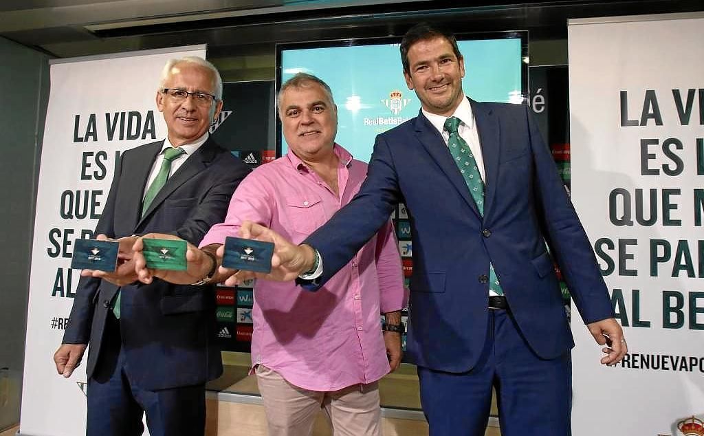 El Betis bate su récord de recaudación por abonos